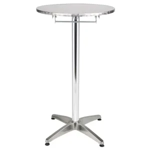 MA Milan Aluminium Hospitality Outdoor Round Folding Bar Table thumbnail 1
