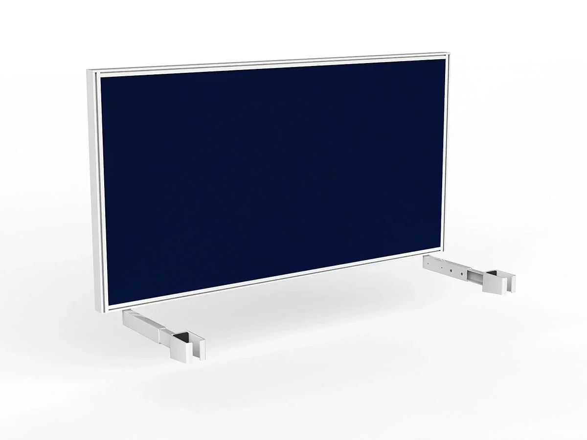 OL Studio Deskmount Screen for Agile Individual Desk – Breath Fabric White Frame thumbnail 13