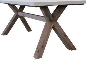 VI LIberty Concrete Top Timber Base Dining Table thumbnail 4