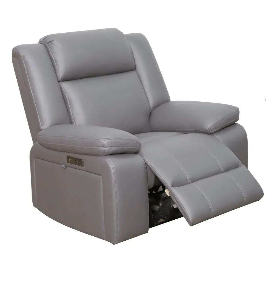 VI Cooper Fabric Upholstered Single Seater Electric Recliner Lounge