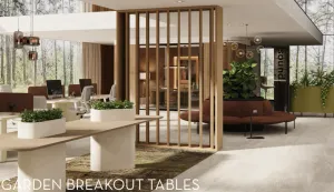DD Eden Garden Curved End Planter Breakout Dining Bench thumbnail 8