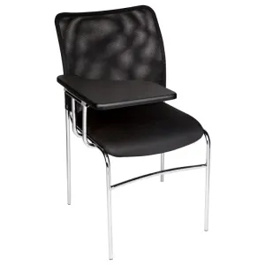 MA Martin Chrome 4 Leg Meshback Lecture Chair thumbnail 1