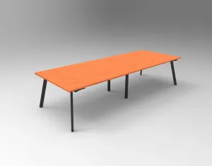 RL Eternity Metal Leg Boardroom Table thumbnail 1