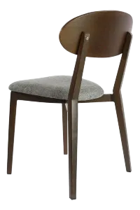 FL Atlanta Fabric Upholstered Seat Hospitality Stackable Dining Chair thumbnail 5