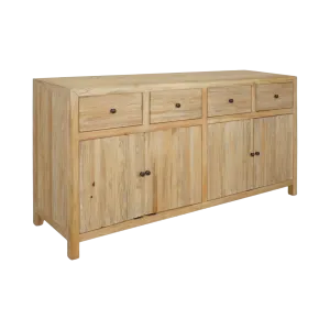 CR Sonoma Solid Timber 4 Drawer 4 Door Buffet thumbnail 3