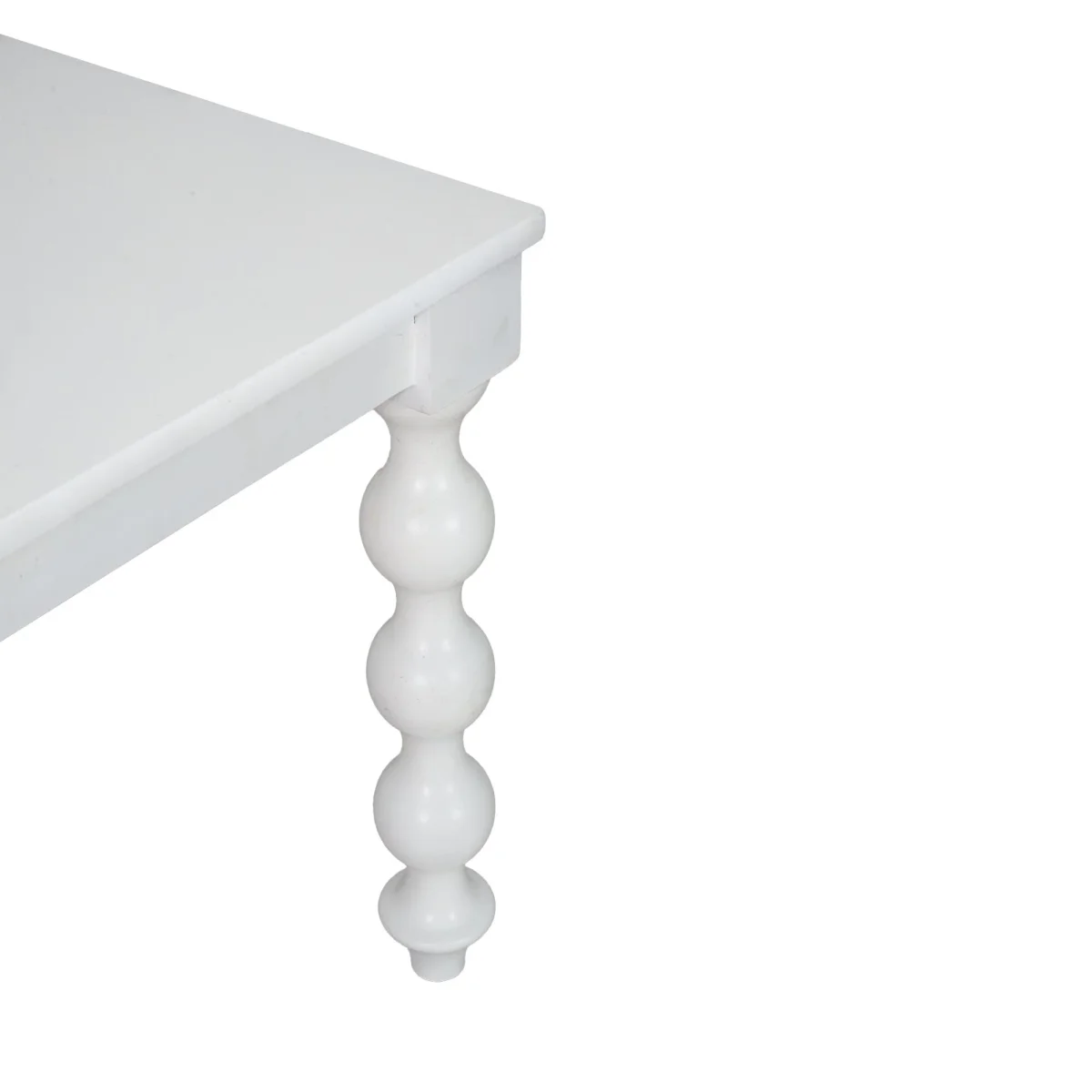 CR Carob Solid Timber Turned Leg Side Table
