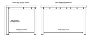 OL Axis Straight Desk thumbnail 4