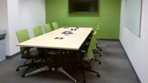 OL Modulus Twin Post Single Span Meeting Table Frame thumbnail 7