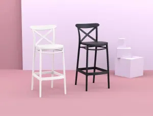 FL Crossback Hospitality Outdoor Barstool thumbnail 1