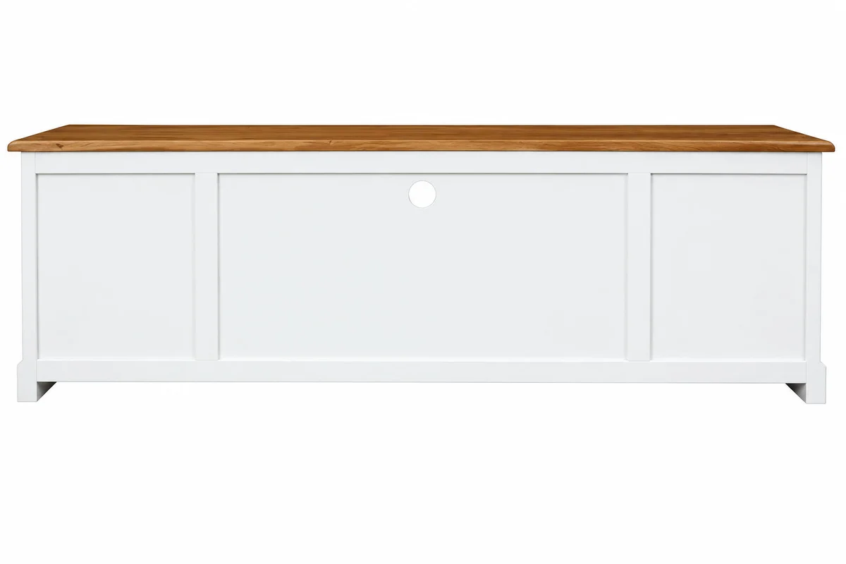 CT Tasmania Solid Timber 2 Door 4 Drawer Entertainment Unit