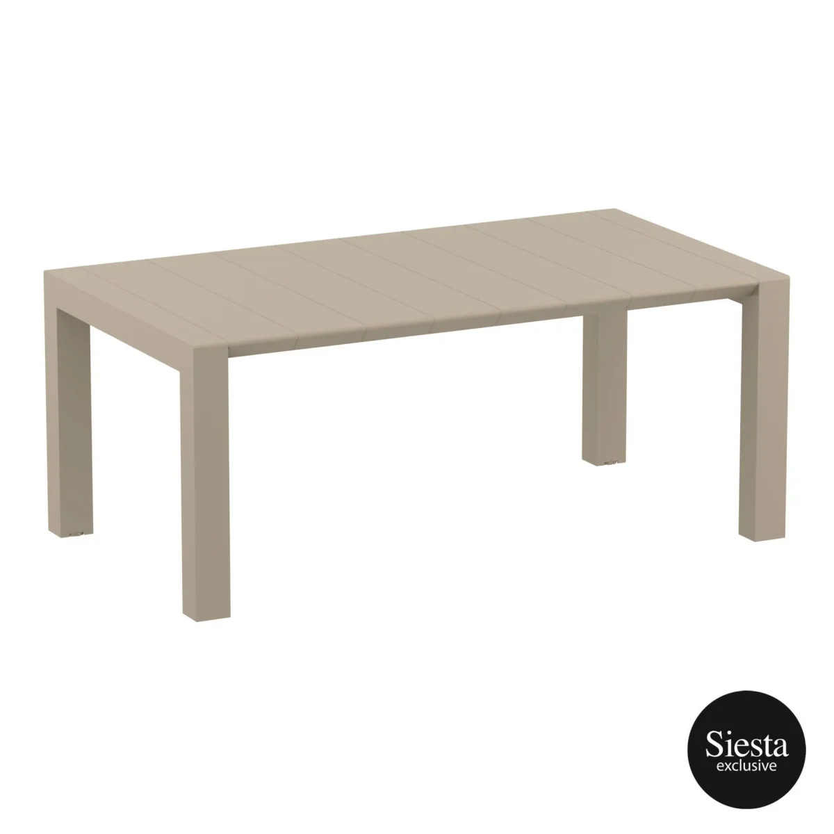 FL Vegas Hospitality Extendable Dining Table