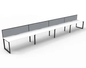 RL Infinity Loop Leg Single Sided Workstation with SHUSH30 Screen thumbnail 7