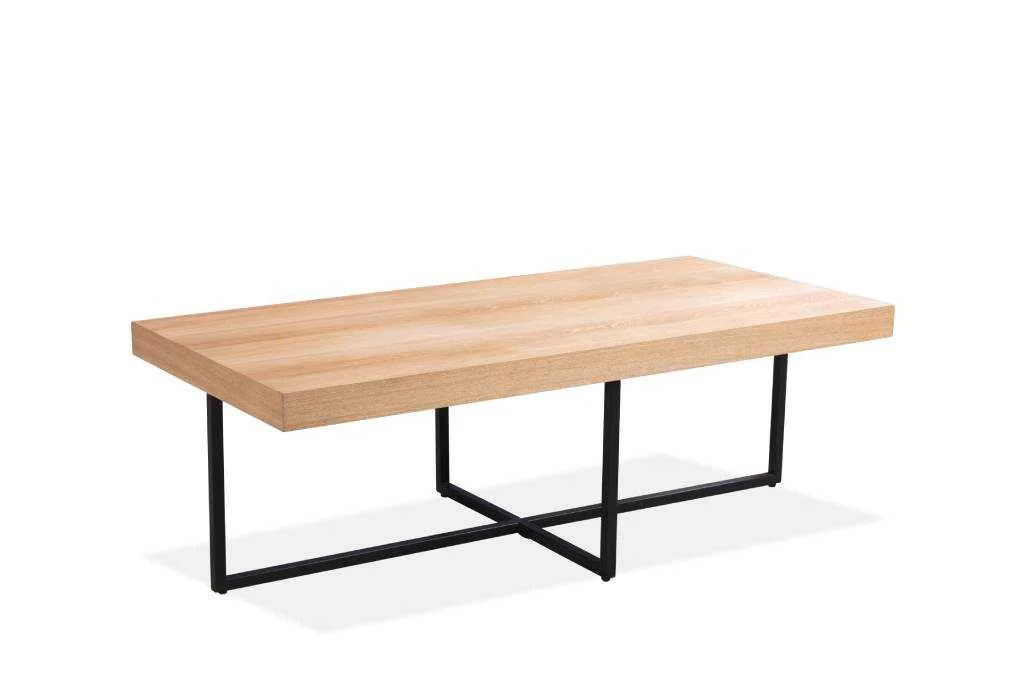 VI Boston MDF Top Metal Base Coffee Table