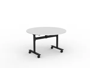 OL Agile Round Flip Table with Castors thumbnail 2
