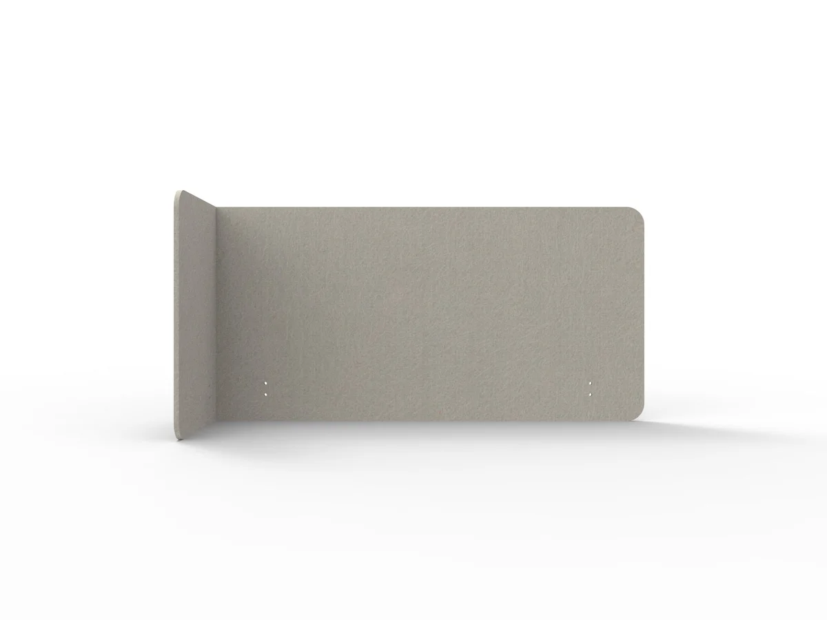 RL Acouline  Quarter Left End Wrap Screen for Workstation