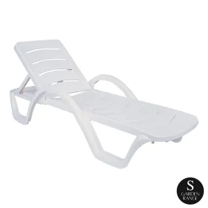 FL Havana Hospitality Stackable Sunlounger thumbnail 1