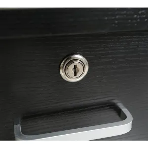 HE Randwick Melamine Home Office Desk with 3 Drawers thumbnail 4