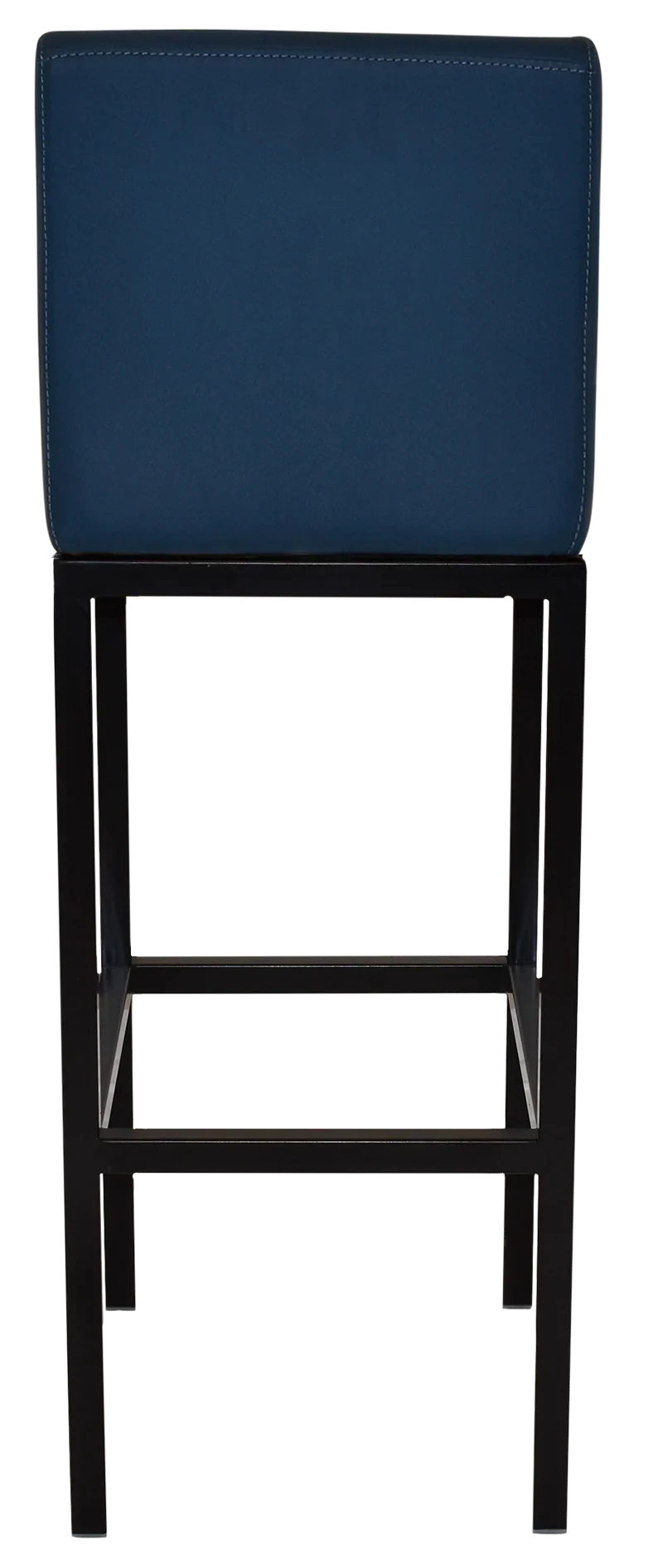 EZ Dublin Black Metal Leg Vinyl Seat Barstool