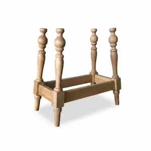 MF Charles Solid Recycled Timber Dining Stool thumbnail 3