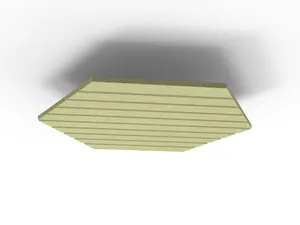 RL Acouline V Groove Hive Hexagonal Hanging Ceiling Panels thumbnail 29