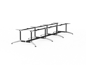 OL Modulus Twin Post Triple Span Meeting Table Frame thumbnail 20