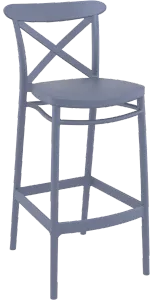 FL Crossback Hospitality Outdoor Barstool thumbnail 5