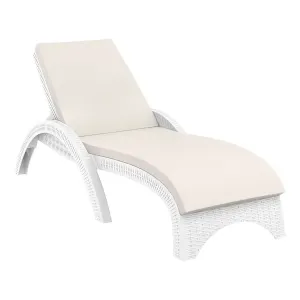 FL Fiji Hospitality Stackable Sunlounger with Cushion thumbnail 14