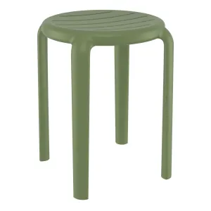 FL Tom Hospitality Outdoor Stackable Dining Stool thumbnail 12