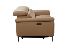 VI Kevin Leather Upholstered 2 Seater Electric Recliner Lounge thumbnail 3