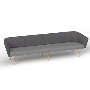 OL Willow Fabric Upholstered Reception Area Sofa with Arms thumbnail 19