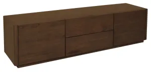 CT Gatsby Solid Timber 2 Door 2 Drawer Entertainment Unit thumbnail 1