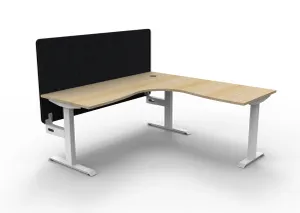 RL Boost Static Corner Desk with Eco Panel Screen thumbnail 9