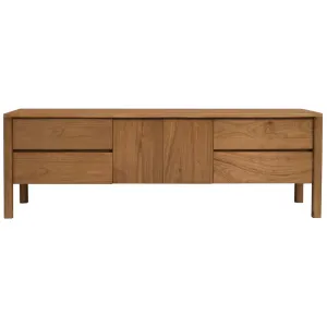 CT Adelle Solid Timber 2 Door 4 Drawer Entertainment Unit thumbnail 1
