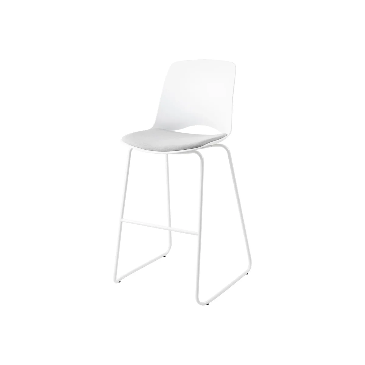 OL Vista Rise Sled Base Padded Seat Hospitality High Chair