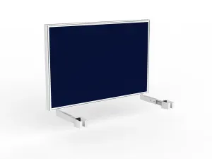 OL Studio Deskmount Screen for Agile Individual Desk – Breath Fabric White Frame thumbnail 4