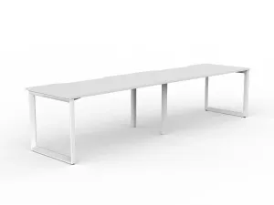 OL Anvil 2-User Workspace – White Top with White Frame thumbnail 12