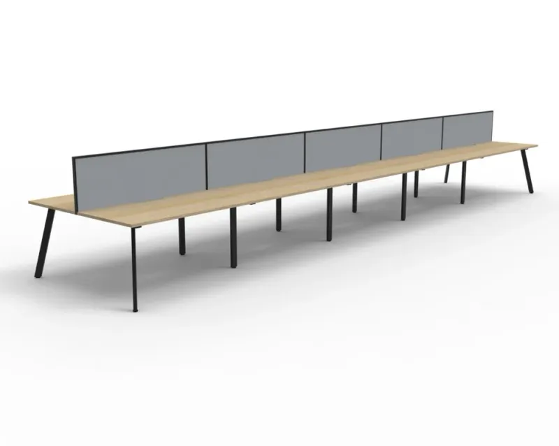 RL Eternity Double Sided Workstation With SHUSH30 Screen