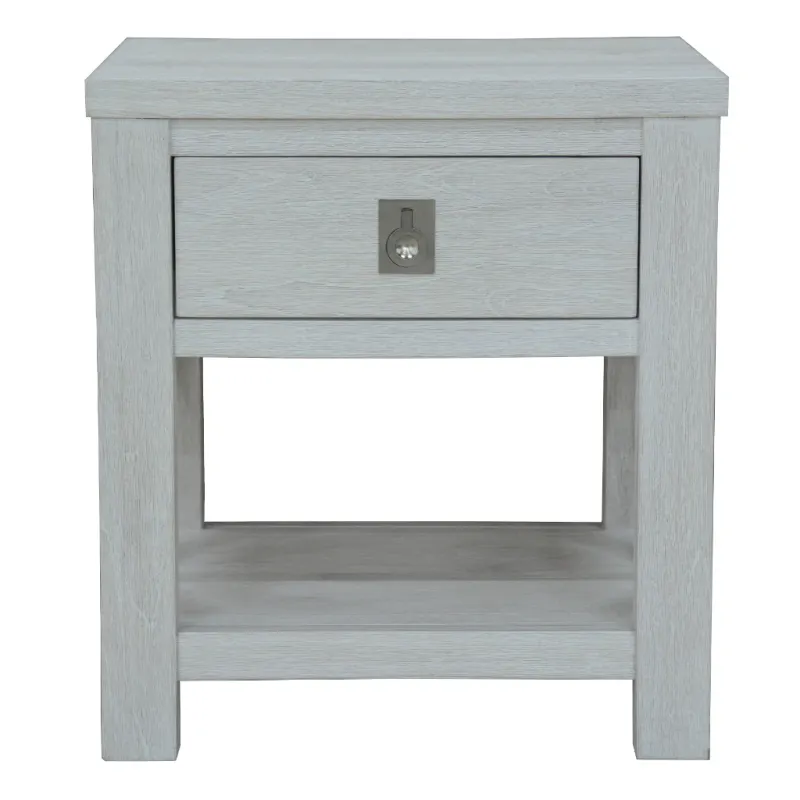 VI Atlantic Solid Timber 1 Drawer Bedside Table