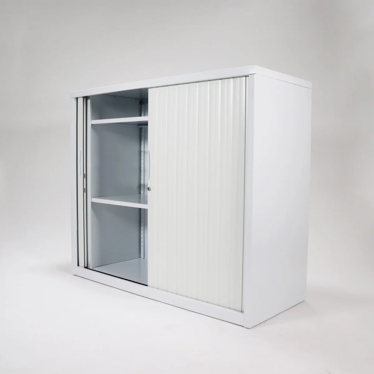 RL GO Tambour 900mm Wide Sliding Door Cupboard