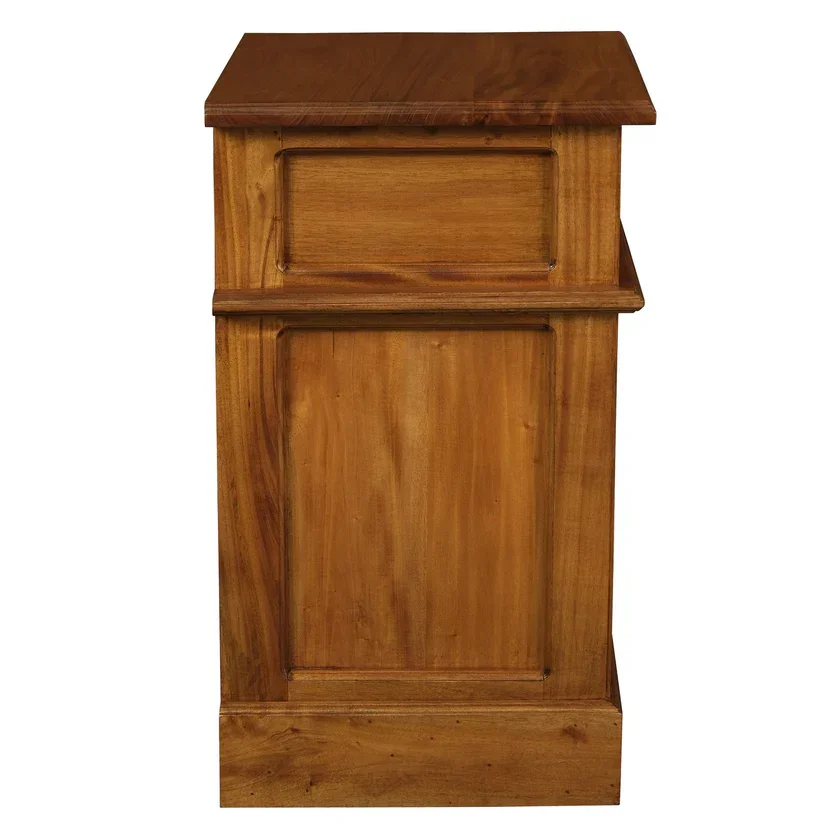 CT Tasmania Solid Timber 1 Door 1 Drawer Bedside Table