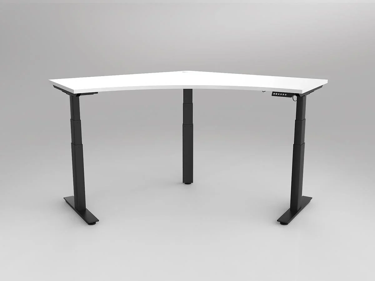 OL Agile 120° Triple Motor Electric Height Adjustable Workstation