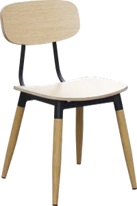 FL Austin Ply Seat Steel Legs Hospitality Dining Chair thumbnail 1