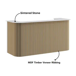 GP Audrey Stone Top Reception Counter thumbnail 2
