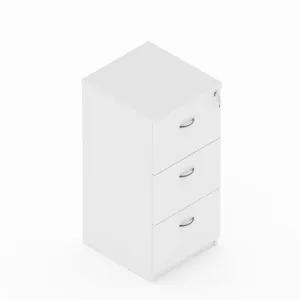 GP OMsystem Commercial Office 3 Drawer Filing Cabinet thumbnail 3