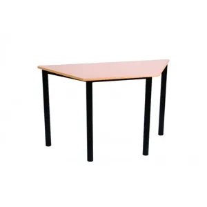 MA Oriana Trapezium Steel Framed Melamine Top Table thumbnail 1