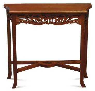 CT Jepara Solid Timber Carved Sofa Table