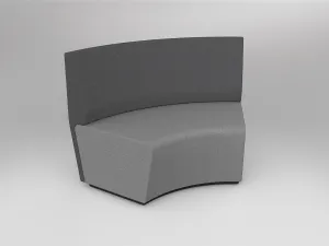 OL Motion Loop Curved 60° Reception Area Seating Outer Backrest thumbnail 1