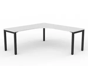 OL Axis Single User 90° Corner Desk thumbnail 9