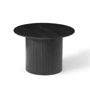 BT Miami Timber Pleated Round Side Table thumbnail 2