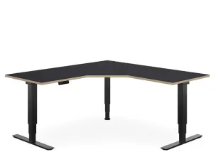 DD Selectric Height Adjustable Corner 301 Workstation Frame thumbnail 2